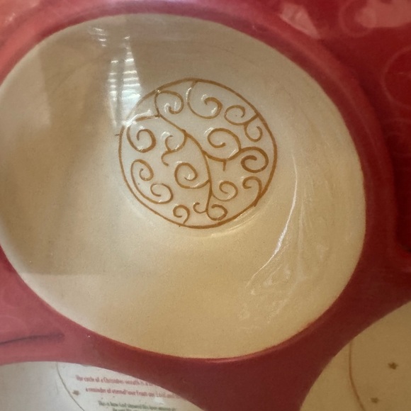 DaySpring: The Meaning of the Christmas Wreath Dip Bowl EUC/Original Box - Picture 2 of 7